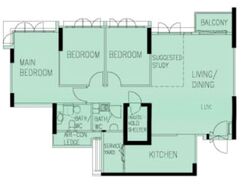 Blk 670B Waterway Ridges (Punggol), HDB 5 Rooms #553358931